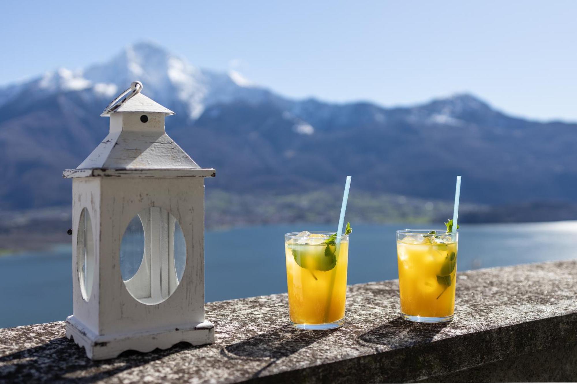 Lago Di Como - Luxury Panoramic Garden - Free Wifi Villa Gera Lario Kültér fotó