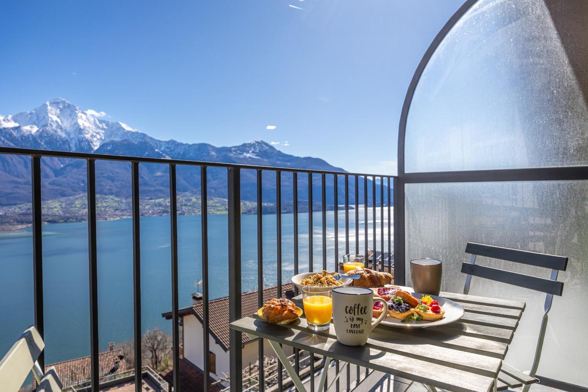 Lago Di Como - Luxury Panoramic Garden - Free Wifi Villa Gera Lario Kültér fotó