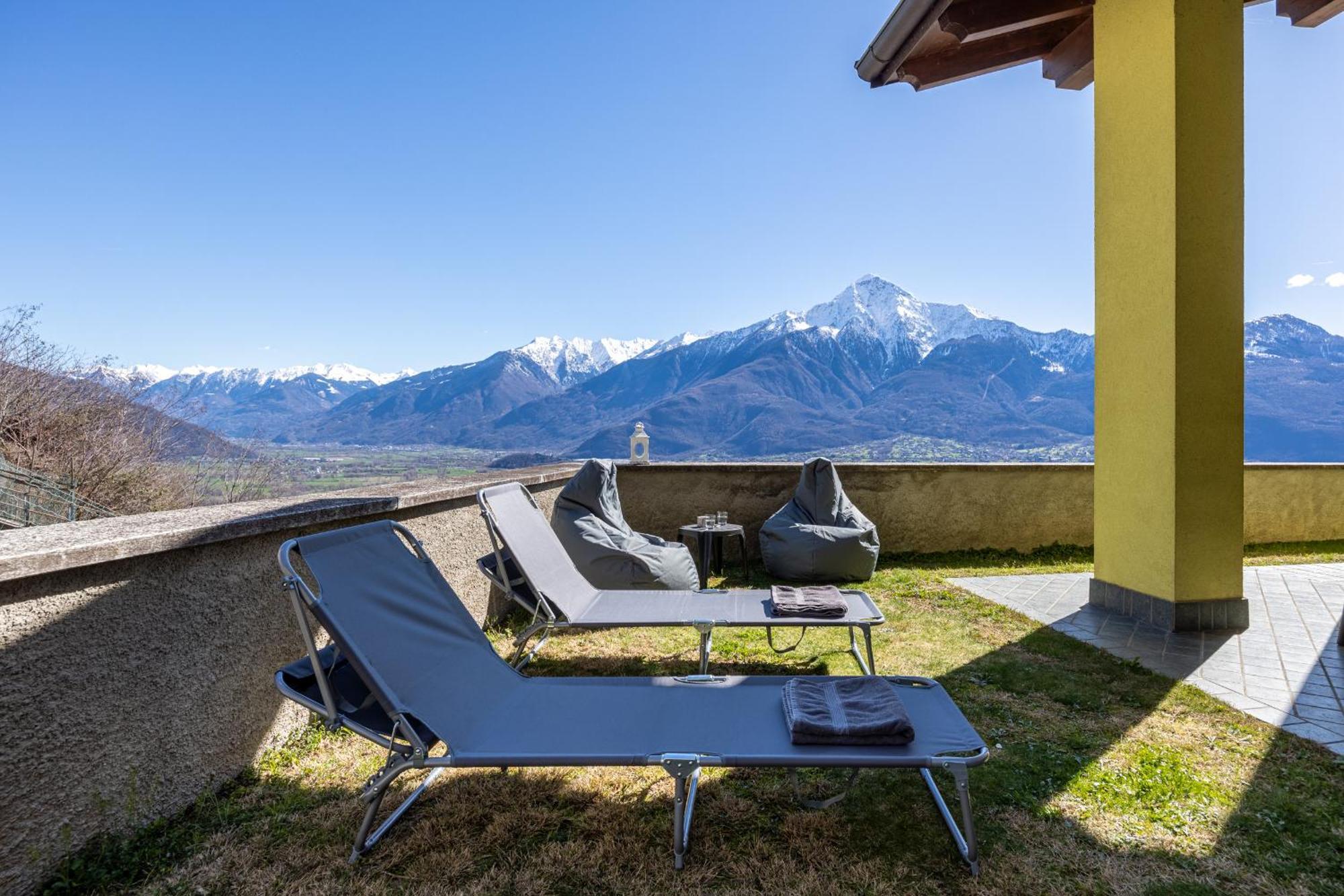 Lago Di Como - Luxury Panoramic Garden - Free Wifi Villa Gera Lario Kültér fotó