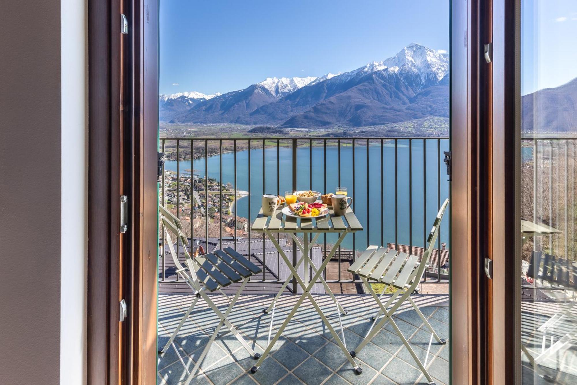 Lago Di Como - Luxury Panoramic Garden - Free Wifi Villa Gera Lario Kültér fotó