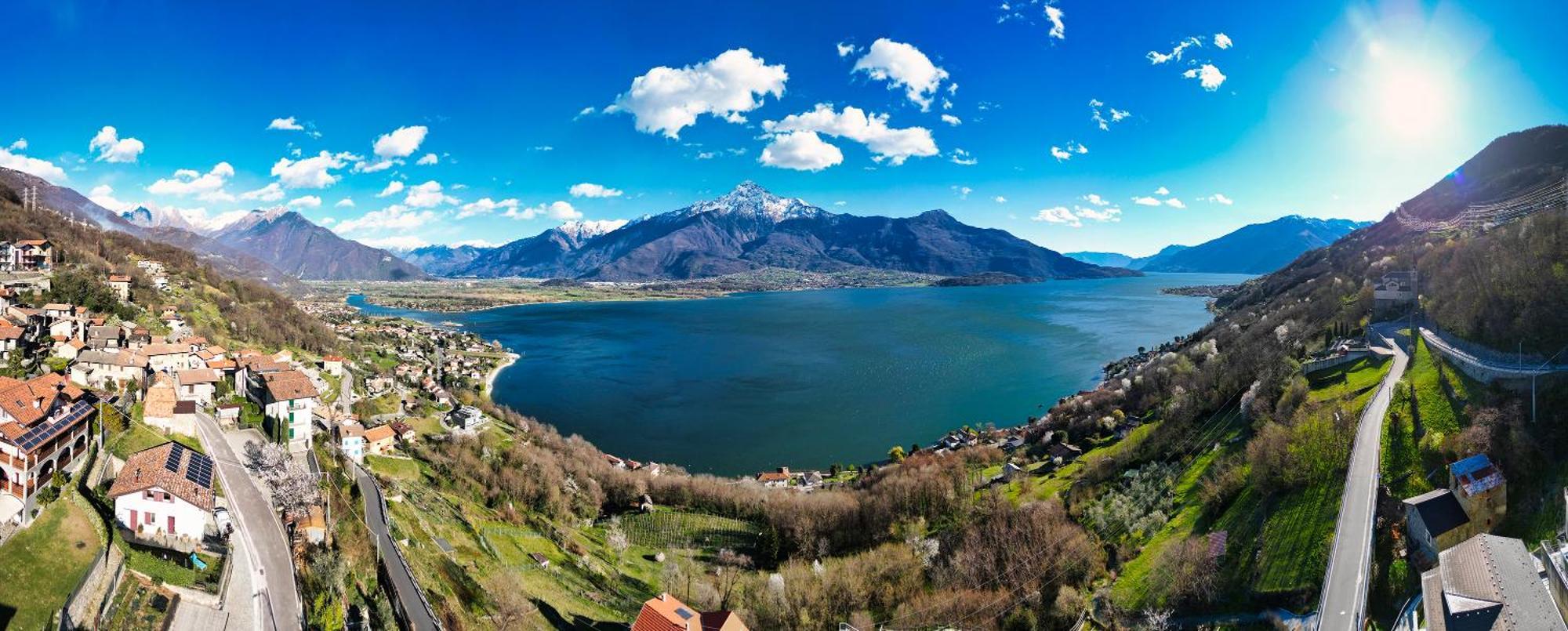 Lago Di Como - Luxury Panoramic Garden - Free Wifi Villa Gera Lario Kültér fotó
